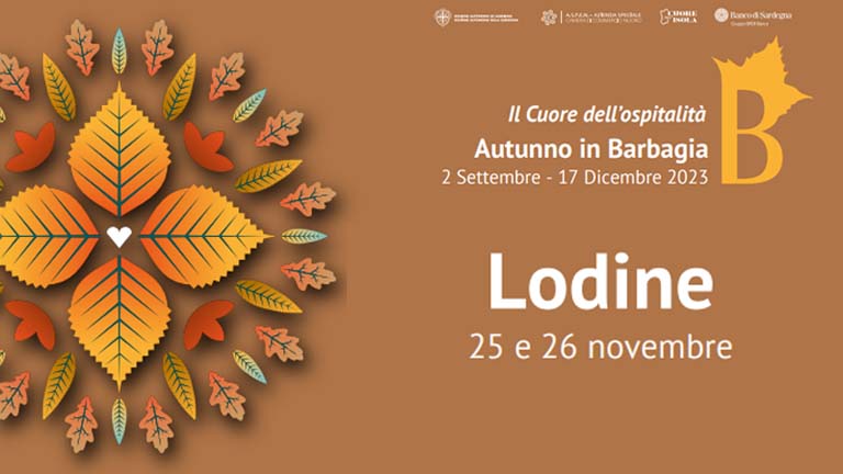 Autunno in Barbagia Lodine 2023, date e manifesto