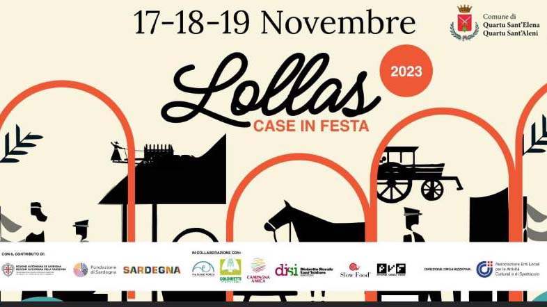 Lollas, case in festa a Quartu Sant'Elena 2023. Date e manifesto.