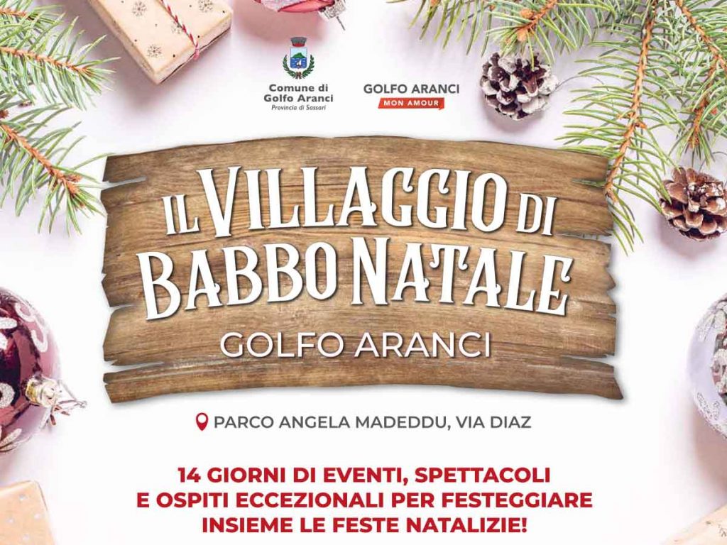 Babbo Natale Golfo Aranci 2023, manifesto