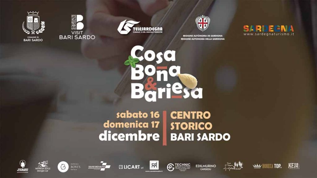 Cosa bona e bariesa 2023 a Bari sardo, manifesto con le date aggiornate, dopo il rinvio