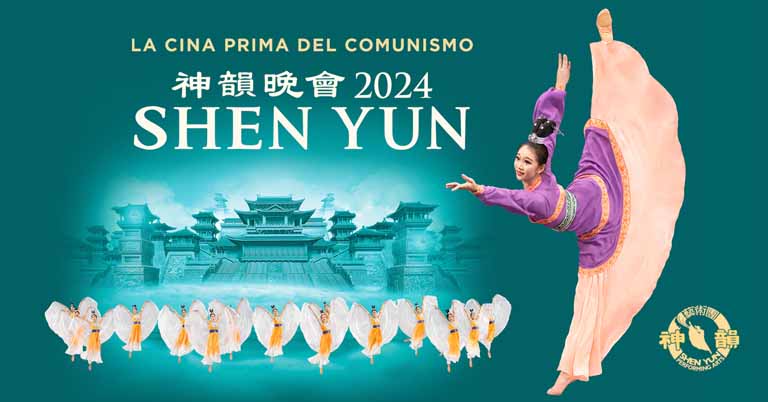 Shen Yun Cagliari 2024, date manifesto