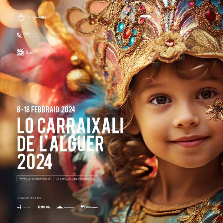 Carnevale ad Alghero, manifesto con le date