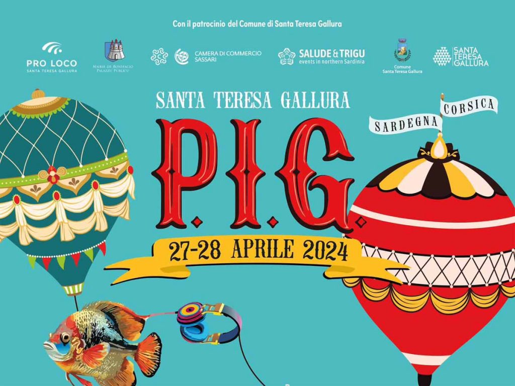 PIG 2024 a Santa Teresa Gallura, manifesto con date e programma
