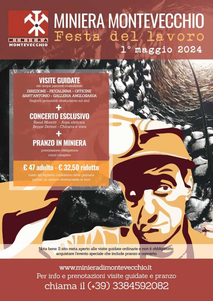 Festa del lavoro balla miniera di Montevecchio
