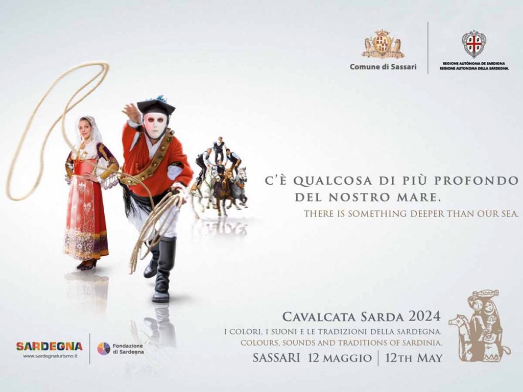 Cavalcata Sarda 2024 a Sassari, manifesto