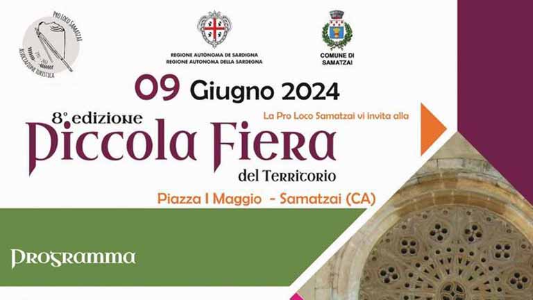 Piccola fiera del territorio di Samatzai 2024, data e programma
