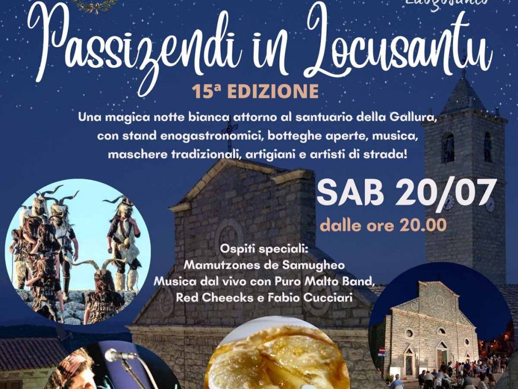 Passizendi in locusantu 2024, programma e, data e manifesto