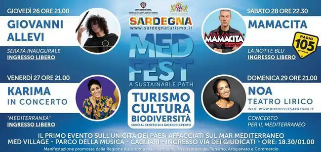 Med Fest Cagliari 2024, programma