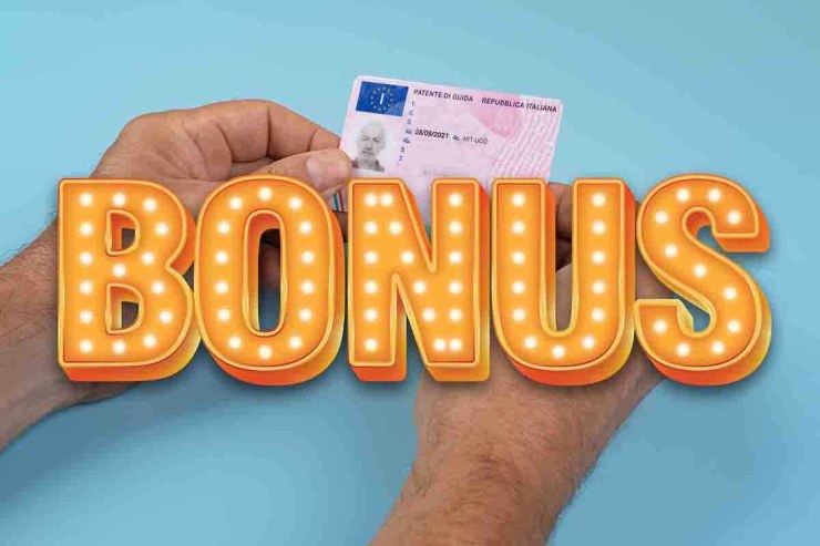 Ecco il bonus per la patente