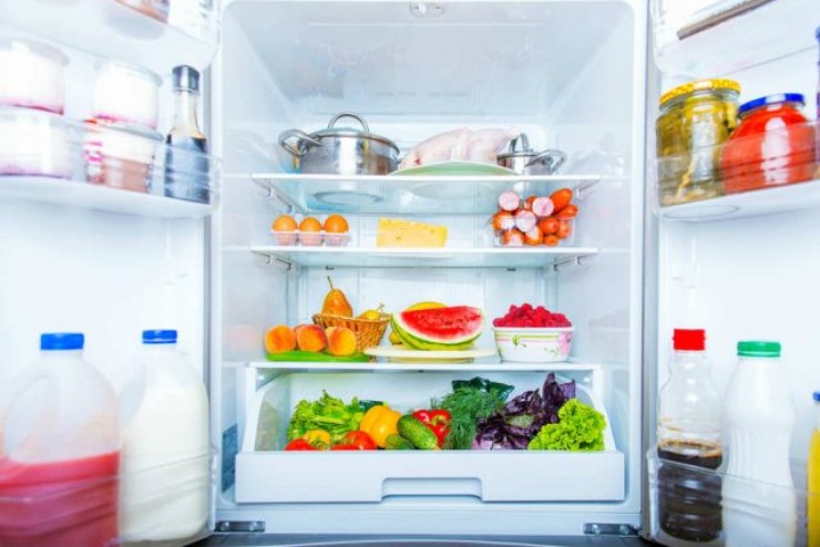 Il frigo va riempito correttamente
