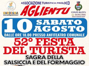 Festa del turista Aglientu 2024, manifesto e programma