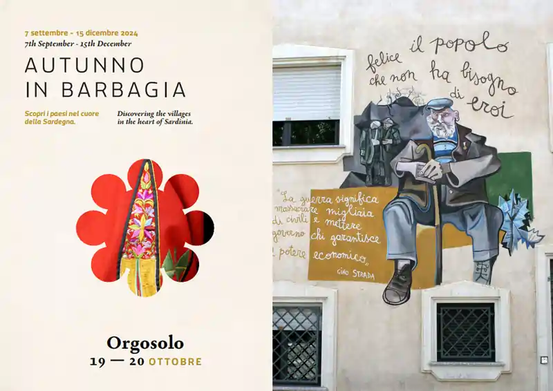Autunno in Barbagia Orgosolo 2023, manifesto con programma e date!