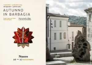 Autunno in Barbagia Nuoro 2024, manifesto con programma, date e orari degli eventi