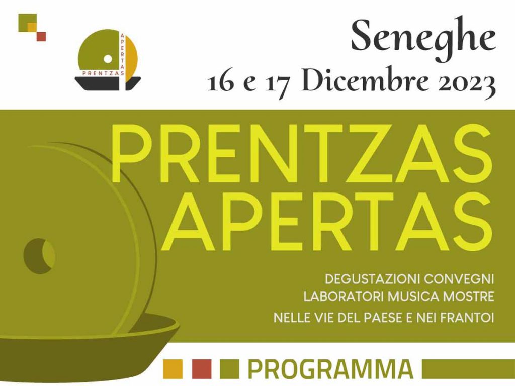 Prentzas Apertas Seneghe 2023, date e manifesto