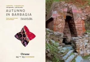 Autunno in Barbagia Orune 2024, manifesto con programma, date e orari degli eventi