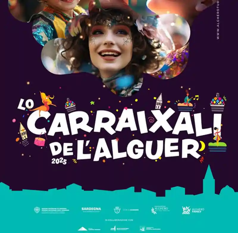 Carnevale Alghero 2025, manifesto con date e programma delle sfilate | Sardegna in blog