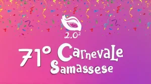 Carnevale Samassese 2025, manifesto con date, programma e orari delle sfilate | Sardegna in blog
