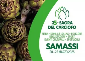 Sagra del carciofo Samassi 2025, manifesto con date, programma e orari di eventi e degustazioni | Sardegna in blog