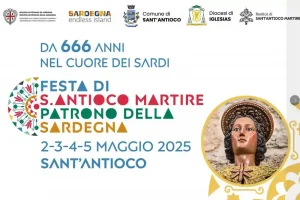 Sagra Sant'Antioco 2025, manifesto ufficiale con date, programma e orari eventi
