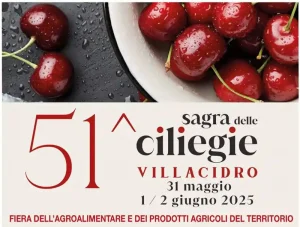 Sagra delle ciliegie Villacidro 2025, manifesto con programma, date e orari eventi | Sardegna in blog