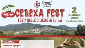 Festa Ciliegie Burcei 2024, programma e manifesto