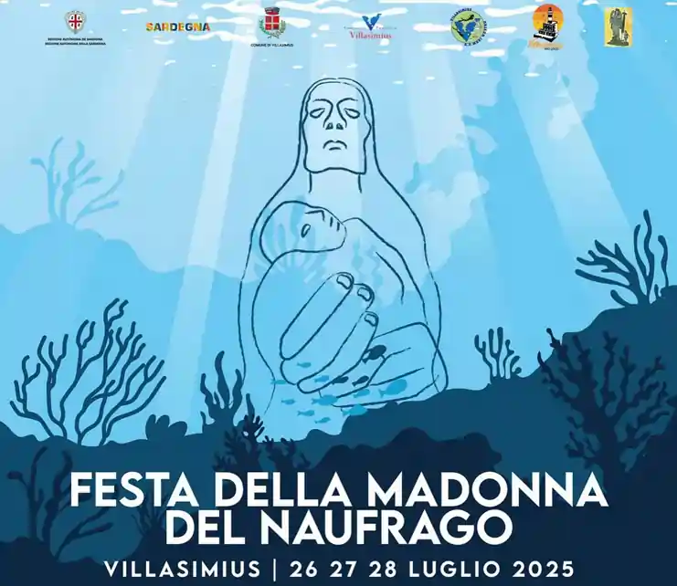 Festa Madonna del naufrago Villasimius 2025, manifesto con date, programma e orari | Sardegna in blog