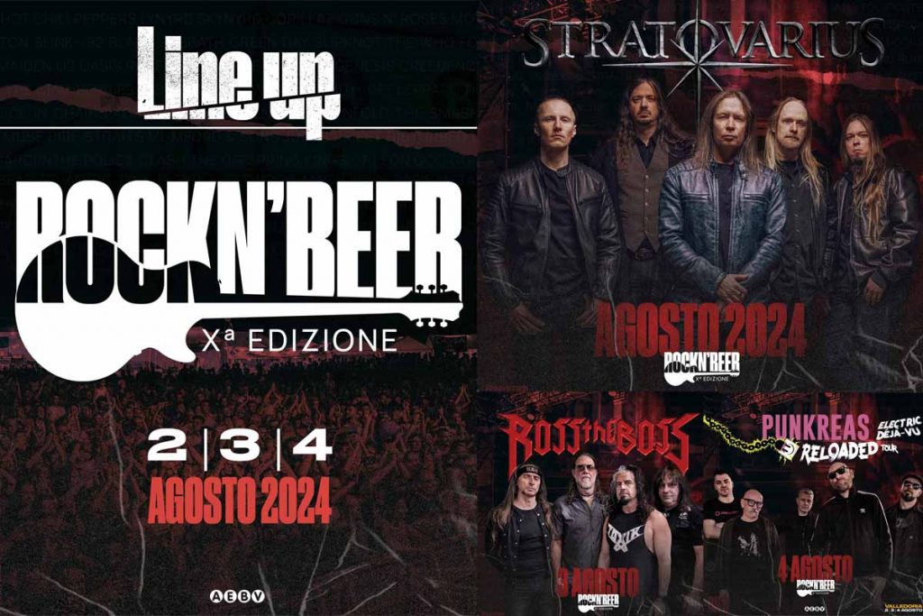 Rock and Beer Valledoria, line up e manifesto 2024