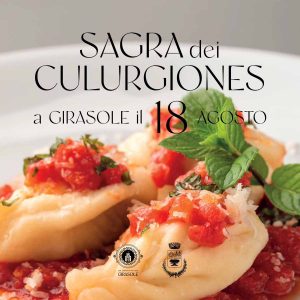 Sagra dei culurgiones ogliastrini 2024 a Girasole, manifesto