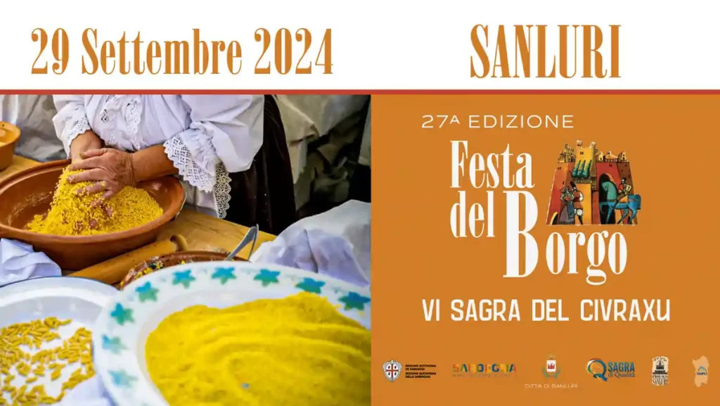 Festa del borgo Sanluri 2024, data e manifesto