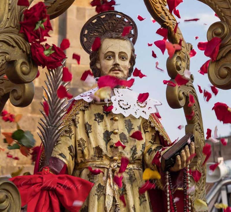 Simulacro di San Geminiano Martire, Samassi