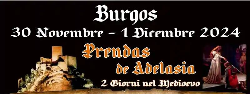 Prendas de Adelasia 2024 a Burgos, manifesto con programma, date e orari eventi