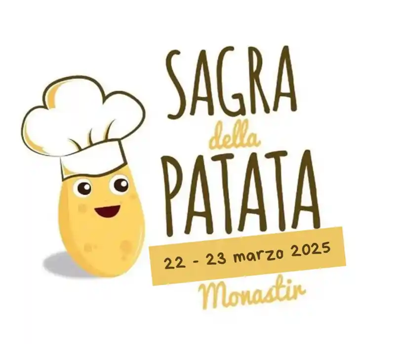 Sagra della patata 2025 a Monastir, manifesto con date, programma e orari manifestazione | Sardegna in Blog