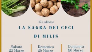 Sagra dei ceci Milis 2023, date e manifesto