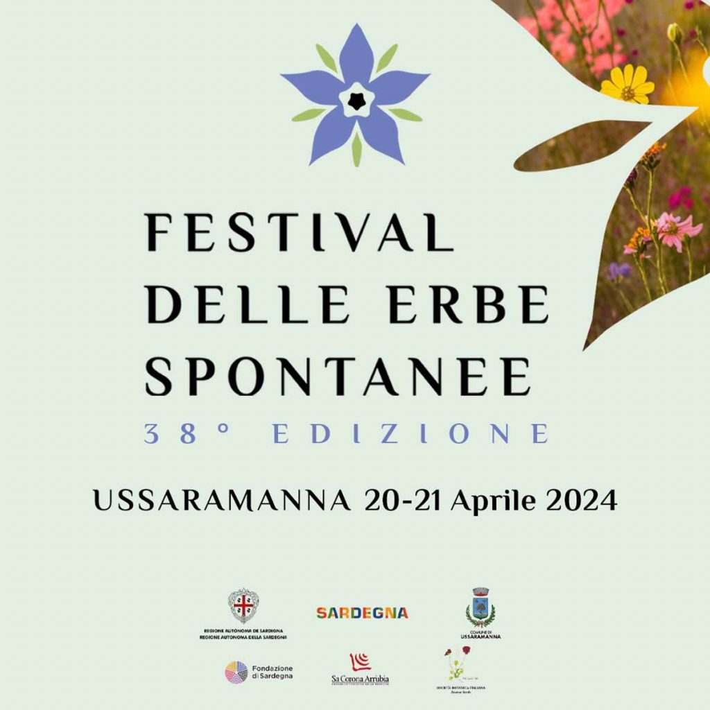 Festival delle erbe spontanee 2024 a Ussaramanna, manifesto e date aggiornate