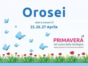 Primavera nel cuore della Sardegna a Orosei, manifesto con programma, date e orari eventi | Sardegna in blog