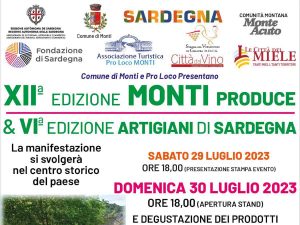 Monti Produce 2023, data, programma e manifesto