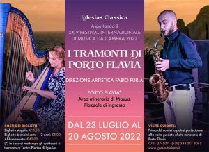Tramonti Porto Flavia 2022, manifesto e programma