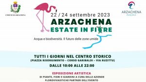 Estate in fiore 2023 ad Arzachena, manifesto
