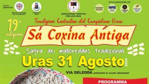 Sa Coxina Antica Uras 2024, manifesto con data e programma