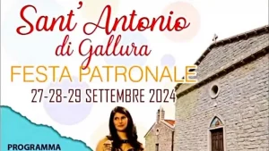Festa patronale Sant'Antonio di Gallura 2024, programma e locandine