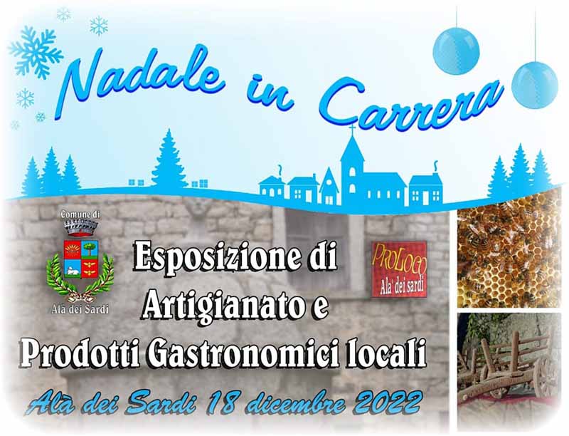 Nadale in carrera 2022 ad Alà dei sardi, manifesto