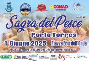 Sagra del pesce Porto Torres 2025, programma, data, orari e costo ticket | Sardegna in blog