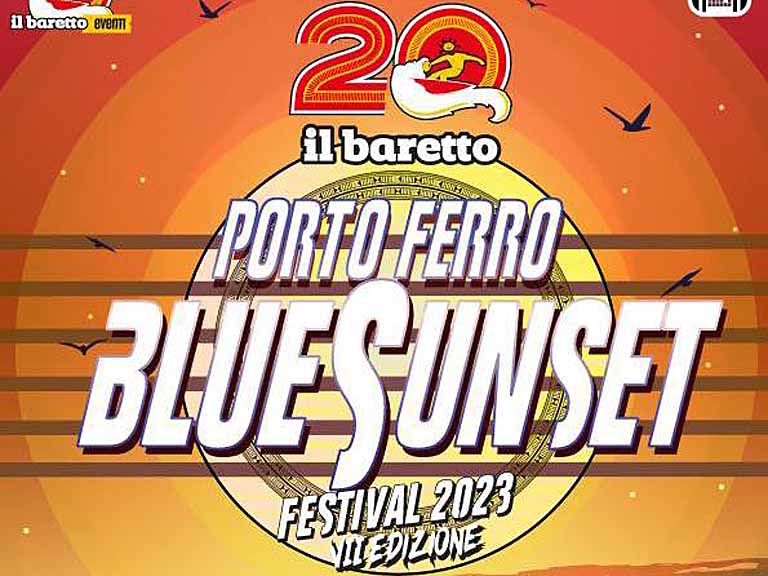 Bluesunset Festival Porto Ferro 2023, manifesto e date concerti