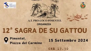 Sagra del gattou 2024 a Pimentel, data e manifesto