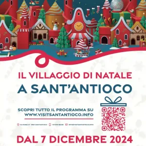 Villaggio di Natale 2024 a Sant'Antioco, programma, date e orari eventi