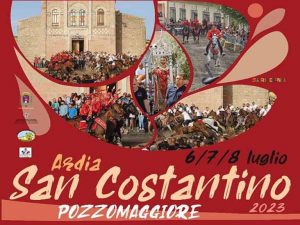 Ardia di San Costantino 2023 a Pozzomaggiore, date e manifesto!