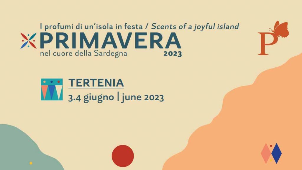 Primavera nel cuore della Sardegna a Tertenia, manifesto 2023