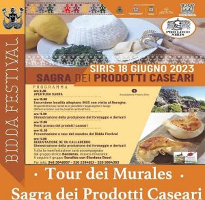 Sagra dei prodotti caseari 2023 a Siris, date e programma