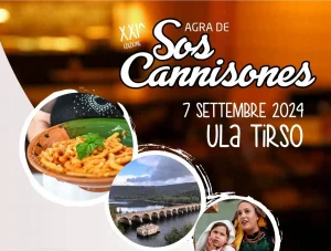 Sagra de sos cannisones 2024 a Ula Tirso, manifesto con data e programma