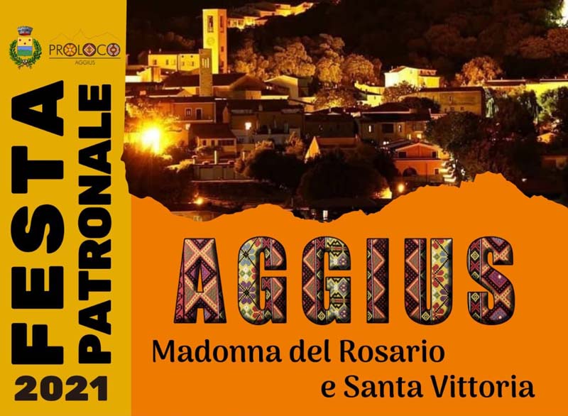 Programma 2021 della festa patronale di Aggius